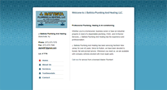 Desktop Screenshot of battistaplumbingandheating.com