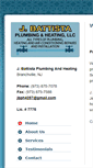 Mobile Screenshot of battistaplumbingandheating.com
