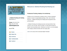 Tablet Screenshot of battistaplumbingandheating.com